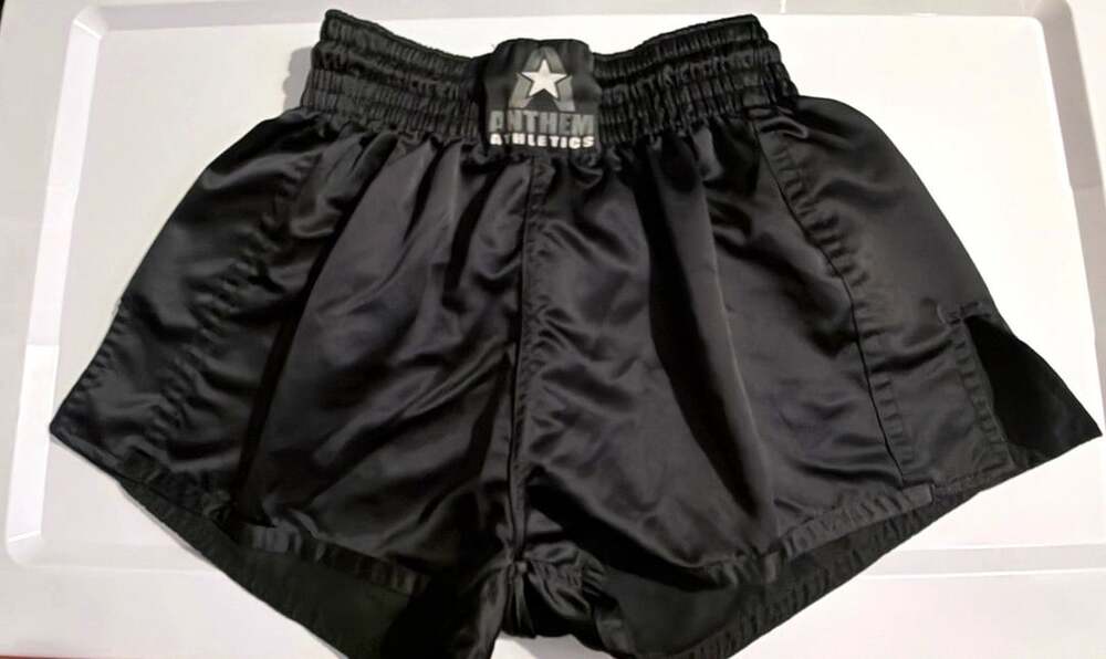 Anthem Athletics Black Boxing/MMA Shorts Adult Unisex Size S